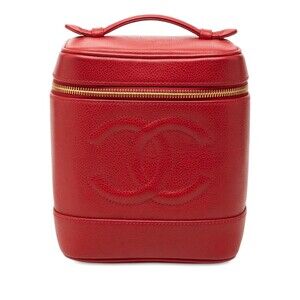 Chanel Cc Caviar Vanity Bag Pre-Loved #329942C13B